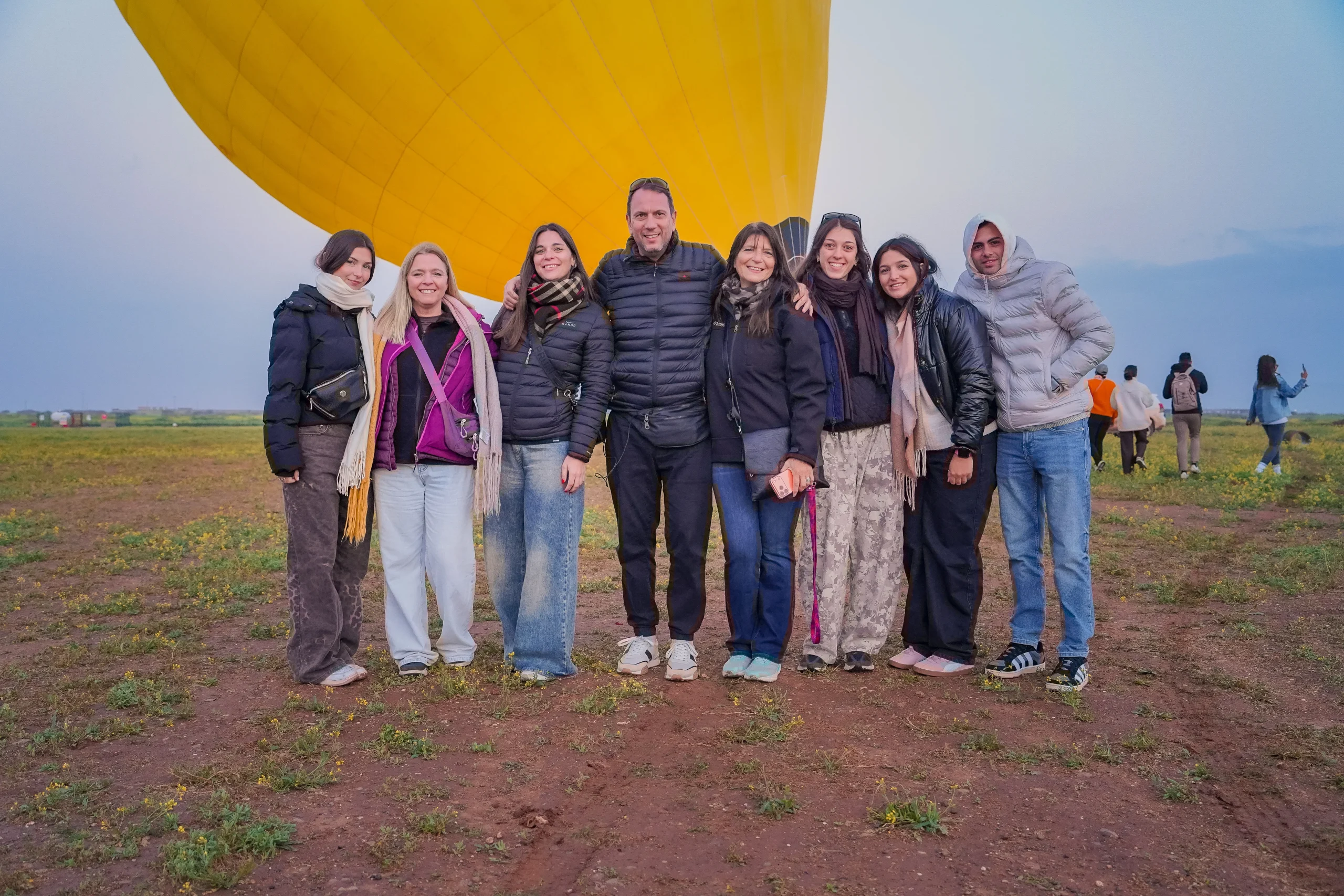 hot air balloon marrakech-GROUP