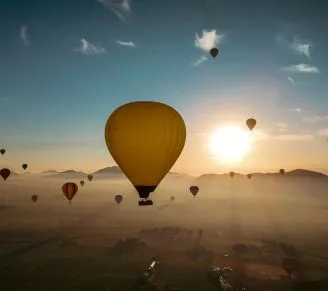 Luxury hot air balloon Marrakech experience